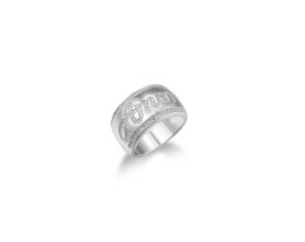 ENGRAVED DIAMOND RING